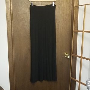 Long XL Falls Creek Black Maxi Skirt